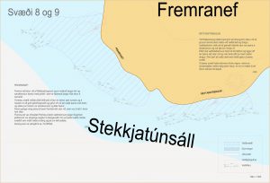 Réttarstrengur og Fremra-Nef, svæði 8 og 9